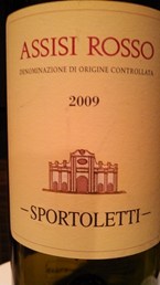 Sportoletti Assisi Rosso DOC 2009 2009